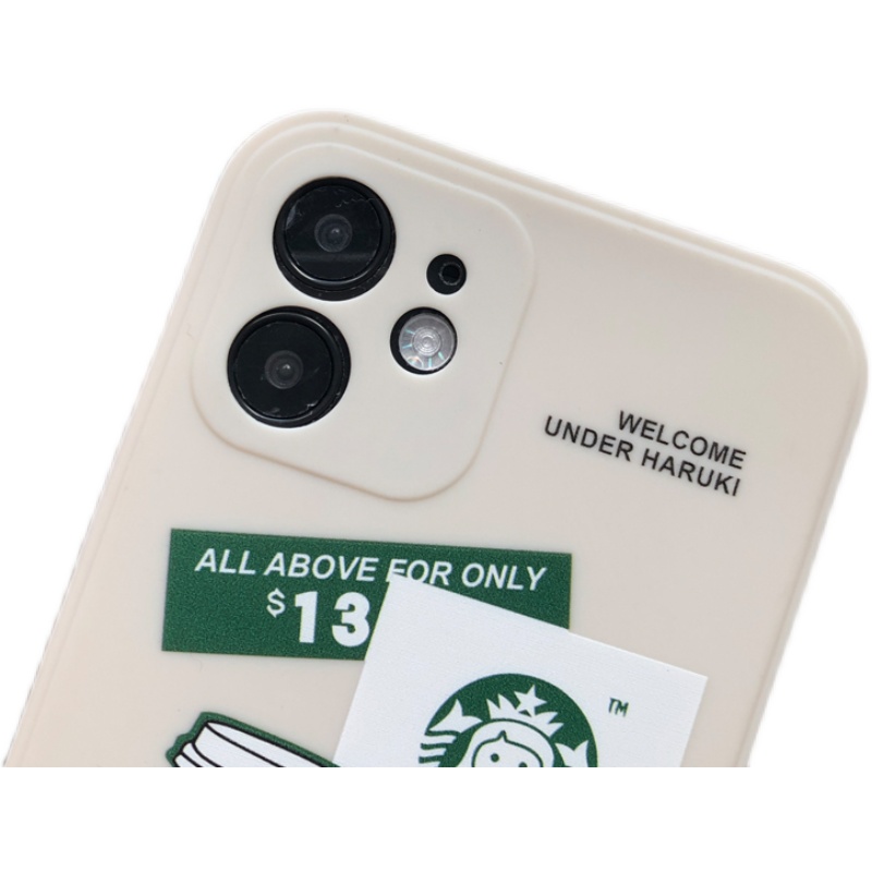 Ốp iphone bảo vệ cam,ốp lưng hình ly nước Starbuck - Sam Case