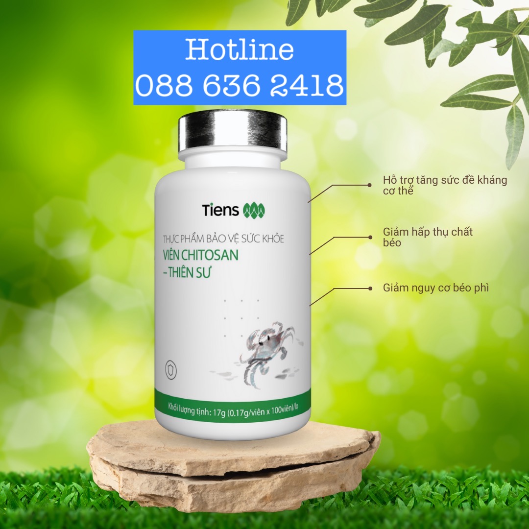 Viên chitosan Thiên Sư