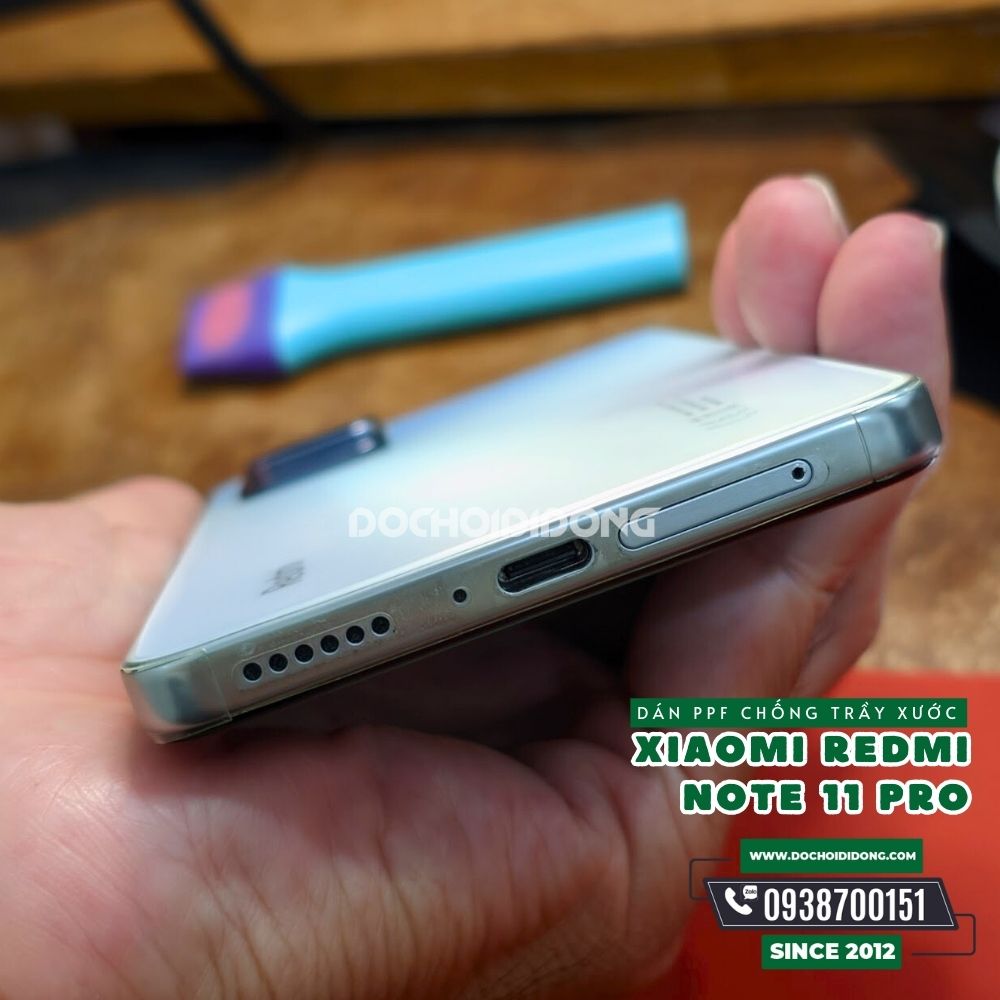 Miếng dán PPF Hydorgen Xiaomi Redmi Note 11 Pro trong, nhám, đổi màu cao cấp