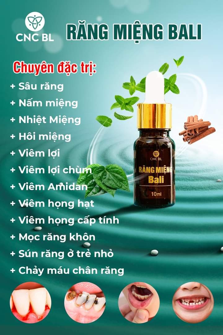 Tinh dầu răng miệng BAli