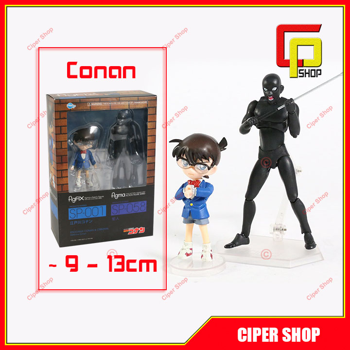 Model figma Edogawa Conan-figfix Conan Edogawa and Figma criminal-figure action