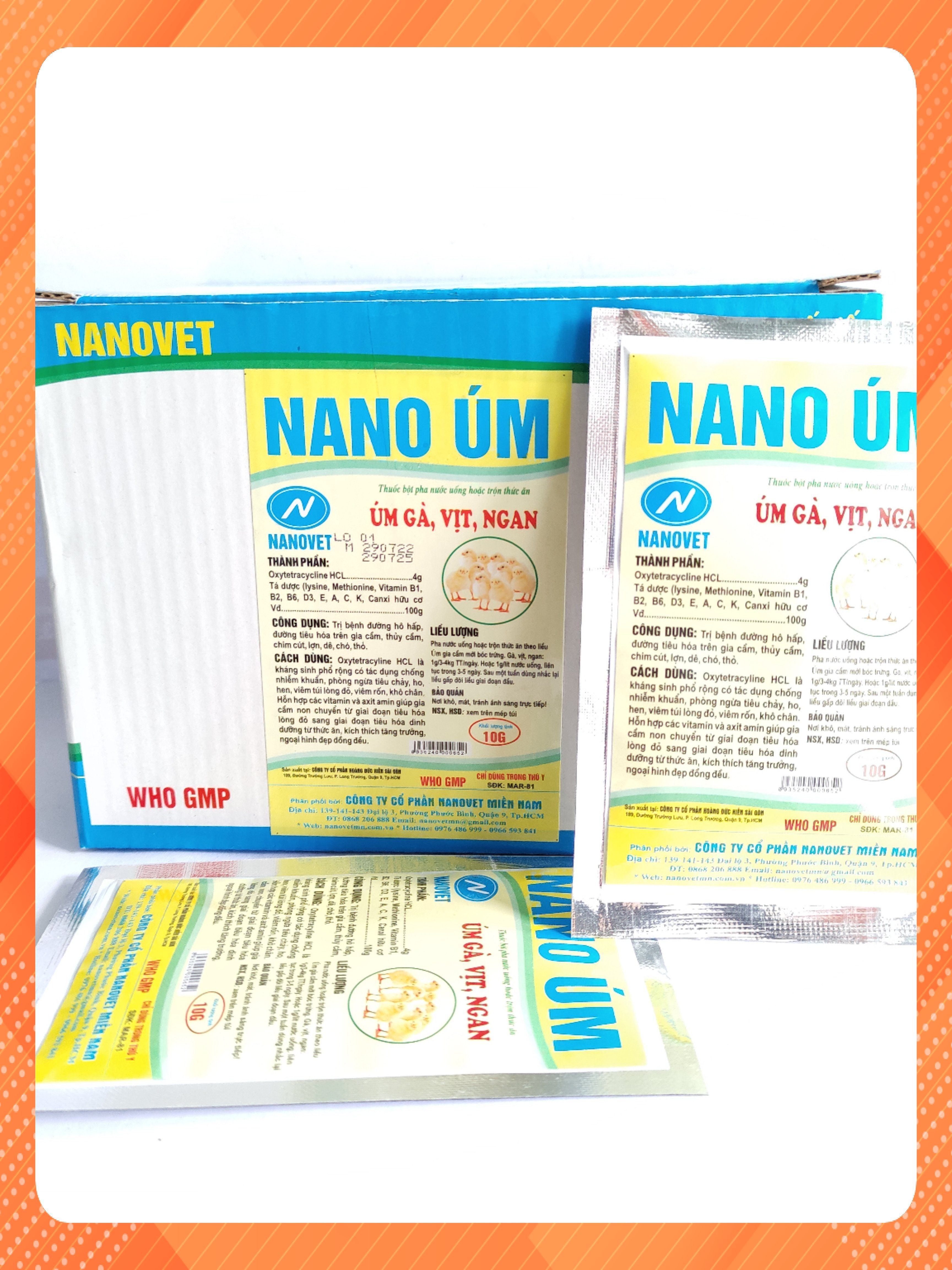 NANO ÚM 10gram CHUYÊN DÙNG ÚM GÀ VỊT CON