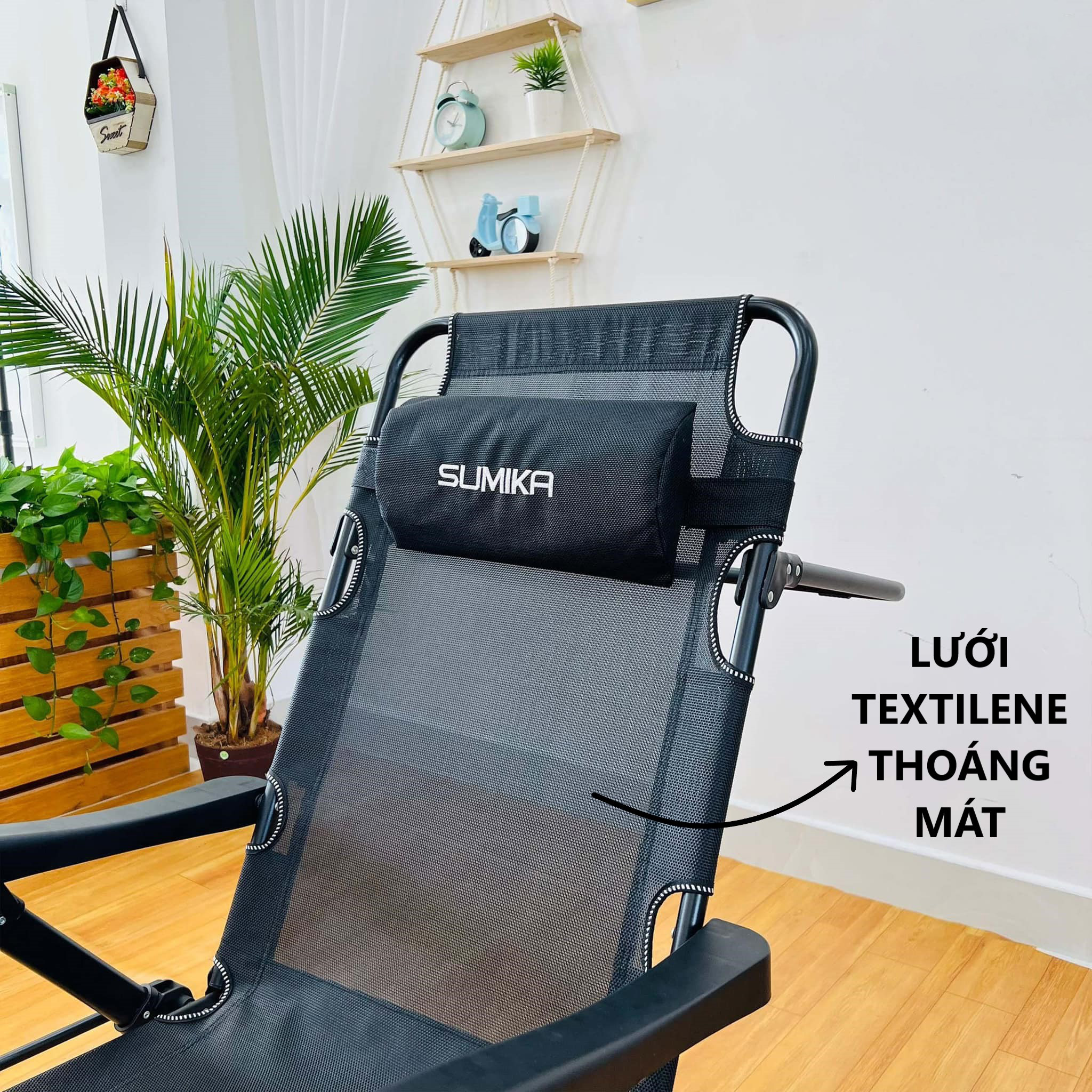 Ghế Giường Đa Năng 2 in 1 Sumika 168