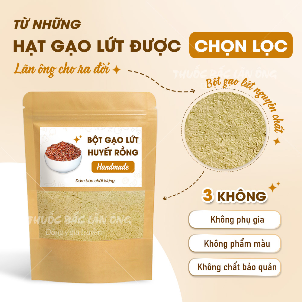 Brown Rice Flour 1kg (Fragrant Roasted Rice)