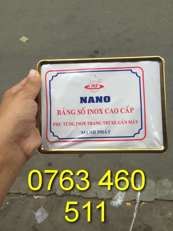 Bọc biển số vàng - 39353