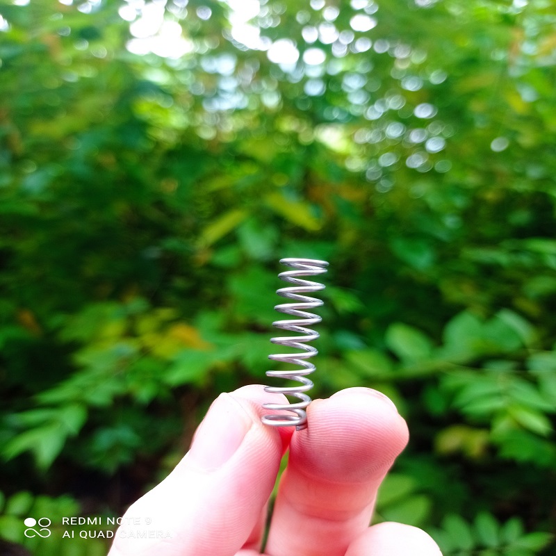 Lò xo nén inox 304 phi 4.5mm, phi 7mm nhiều chiều dài