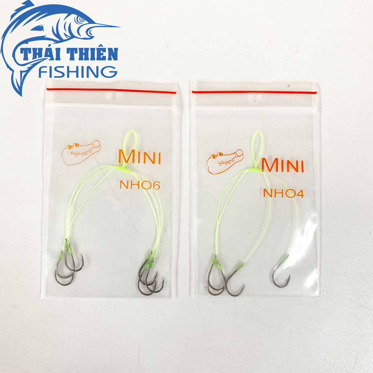 Lưỡi Câu Cá Chùm Nho Mini 4, 6 Lưỡi Dùng Câu Cá Chép, Rô Phi