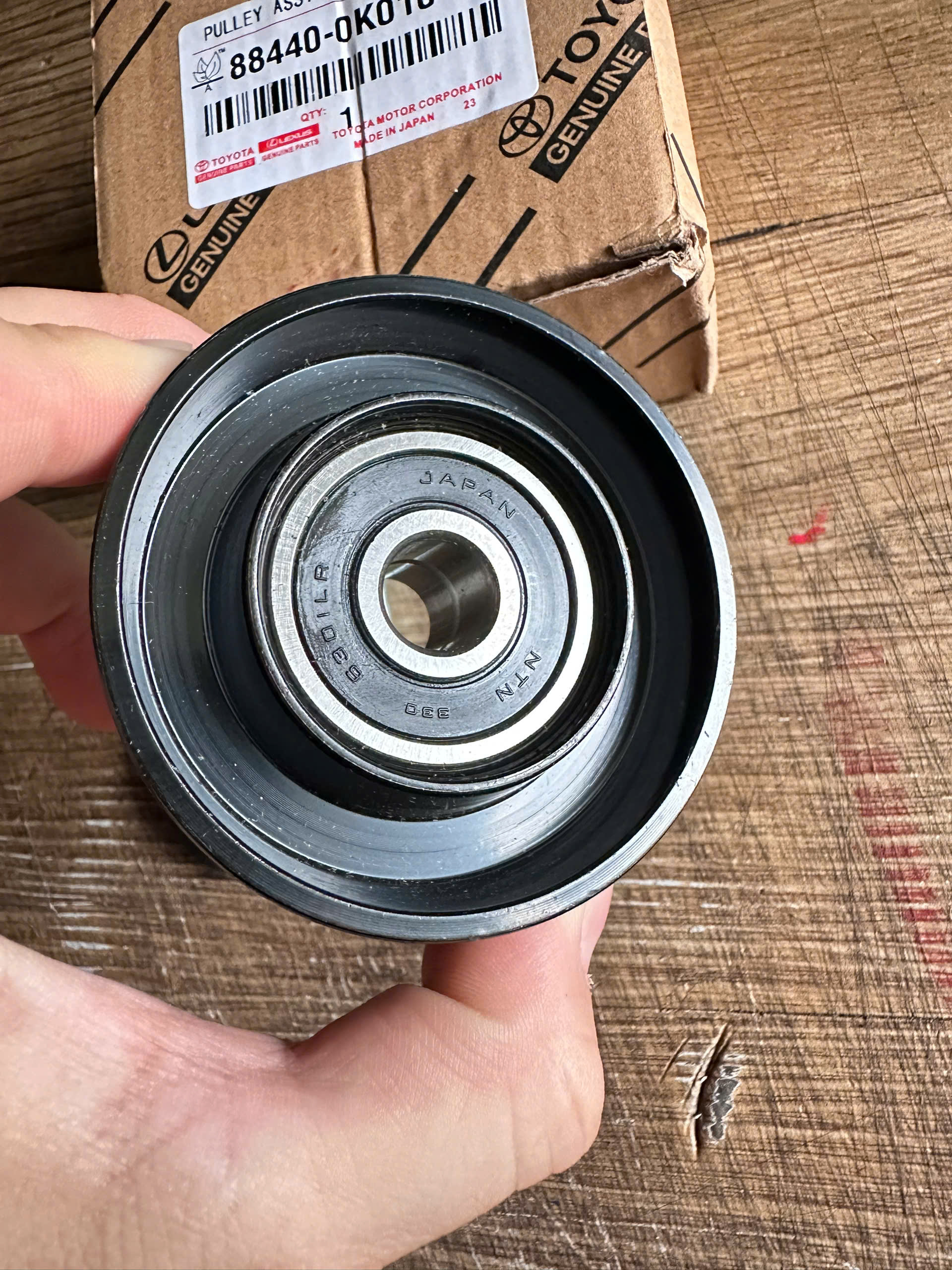 [HCM]Bạc đạn đỡ dây curoa Toyota Innova CỐT 12