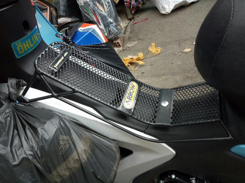 Baga giữa, baga lưới đen Xe Wave A 110cc 2017-2023, wave @ Rẻ Bền Đẹp. SUPERMARKET QUỐC BẢO