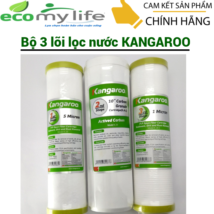 lõi lọc nước kangaro