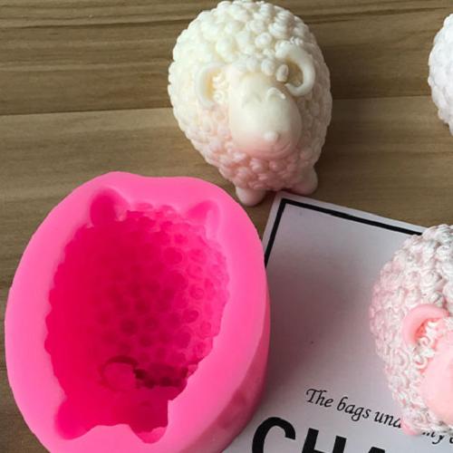 Khuôn silicon 4d làm rau câu làm thạch con cừu