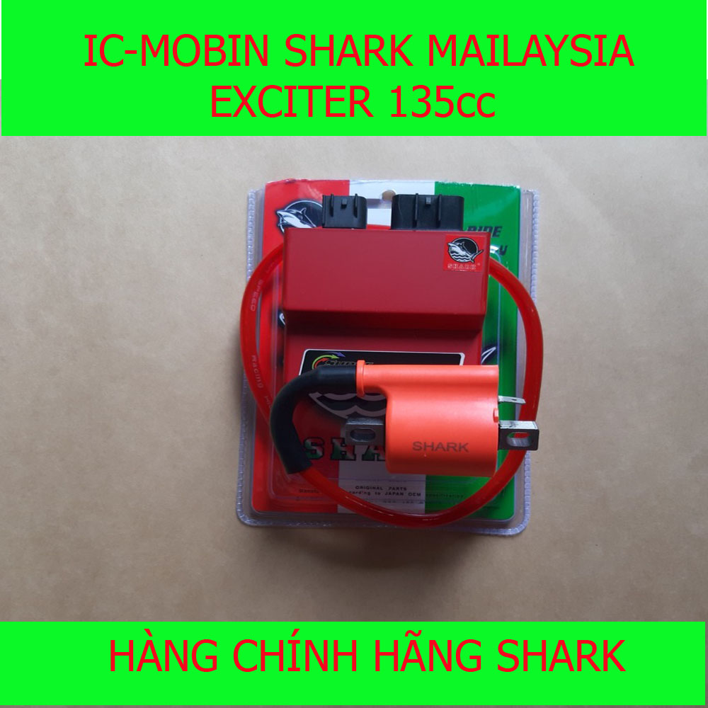Combo IC và Mobin sườn Shark độ xe Exciter 135cc Malaisya