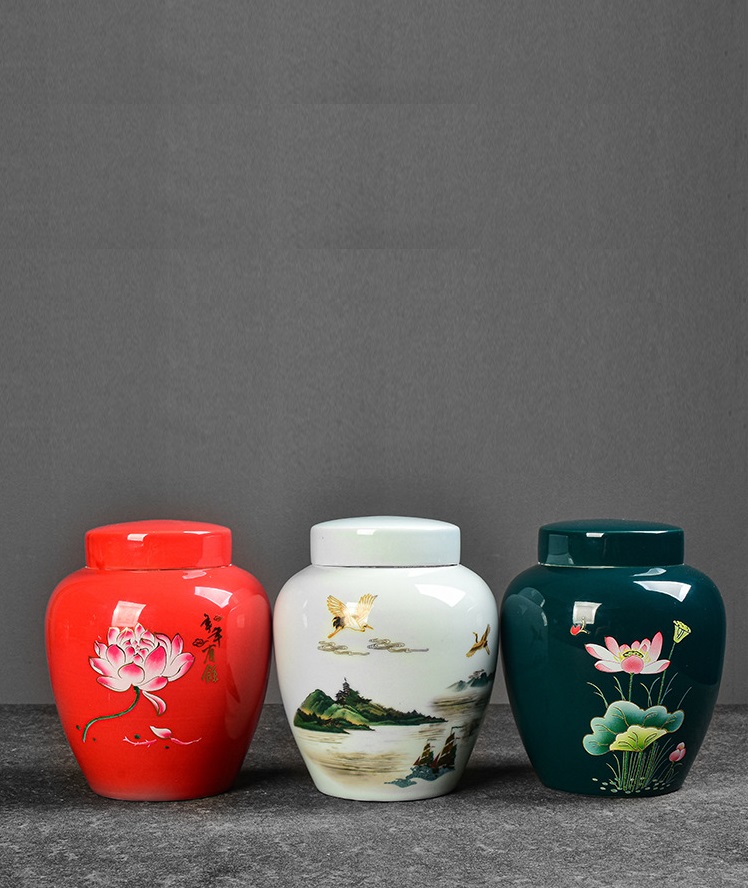 Hũ, Bình đựng trà bằng sứ dùng tích 750 ml