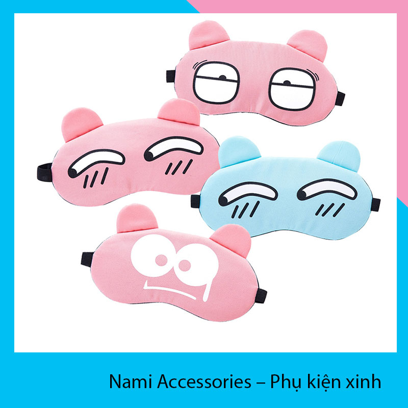 Bịt Mắt Che Mắt Ngủ Có Túi Nước Massage