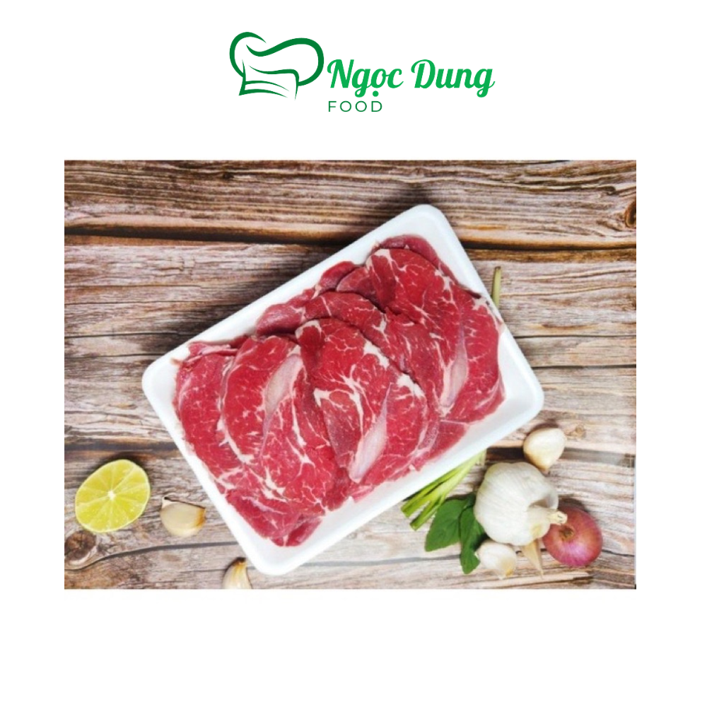 Ba rọi trâu cắt lát vĩ 450gr (giao tphcm)