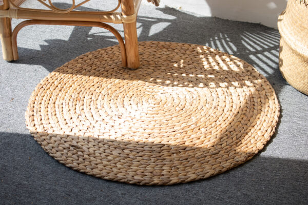 Thảm lục bình để bàn trang trí, decor chụp ảnh