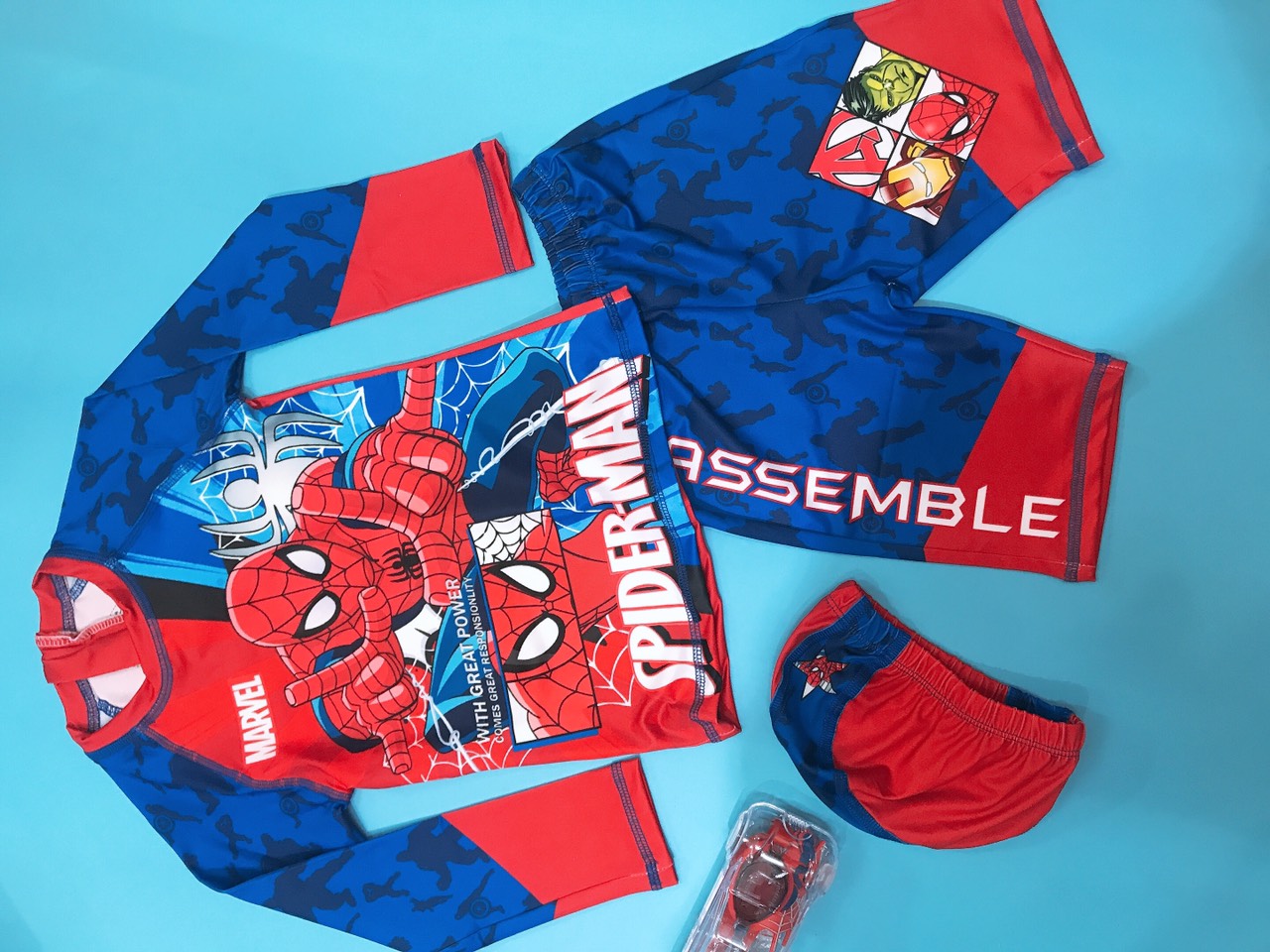 SET SWIMWEAR FOR BOY 1-10 YEAR (8-40KG)