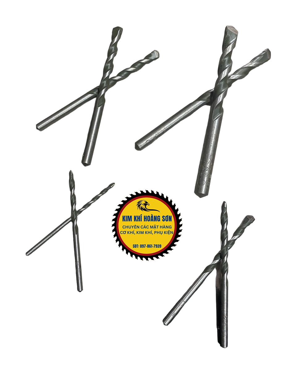 Original Bosch 8 PCs 3 - 10mm diameter 2 segment concrete drill bit set, 2 pin wall drill bit high temperature resistance