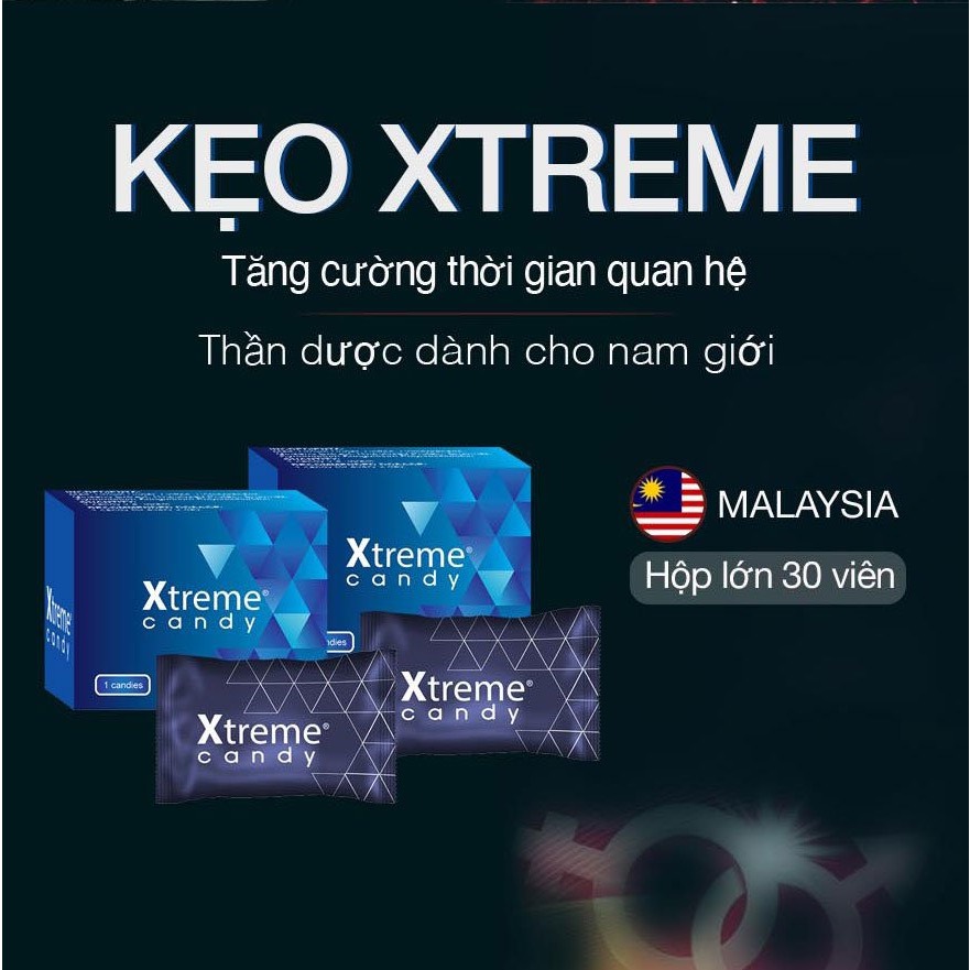 Kẹo sâm Xtreme (Mỹ) - che tên sp