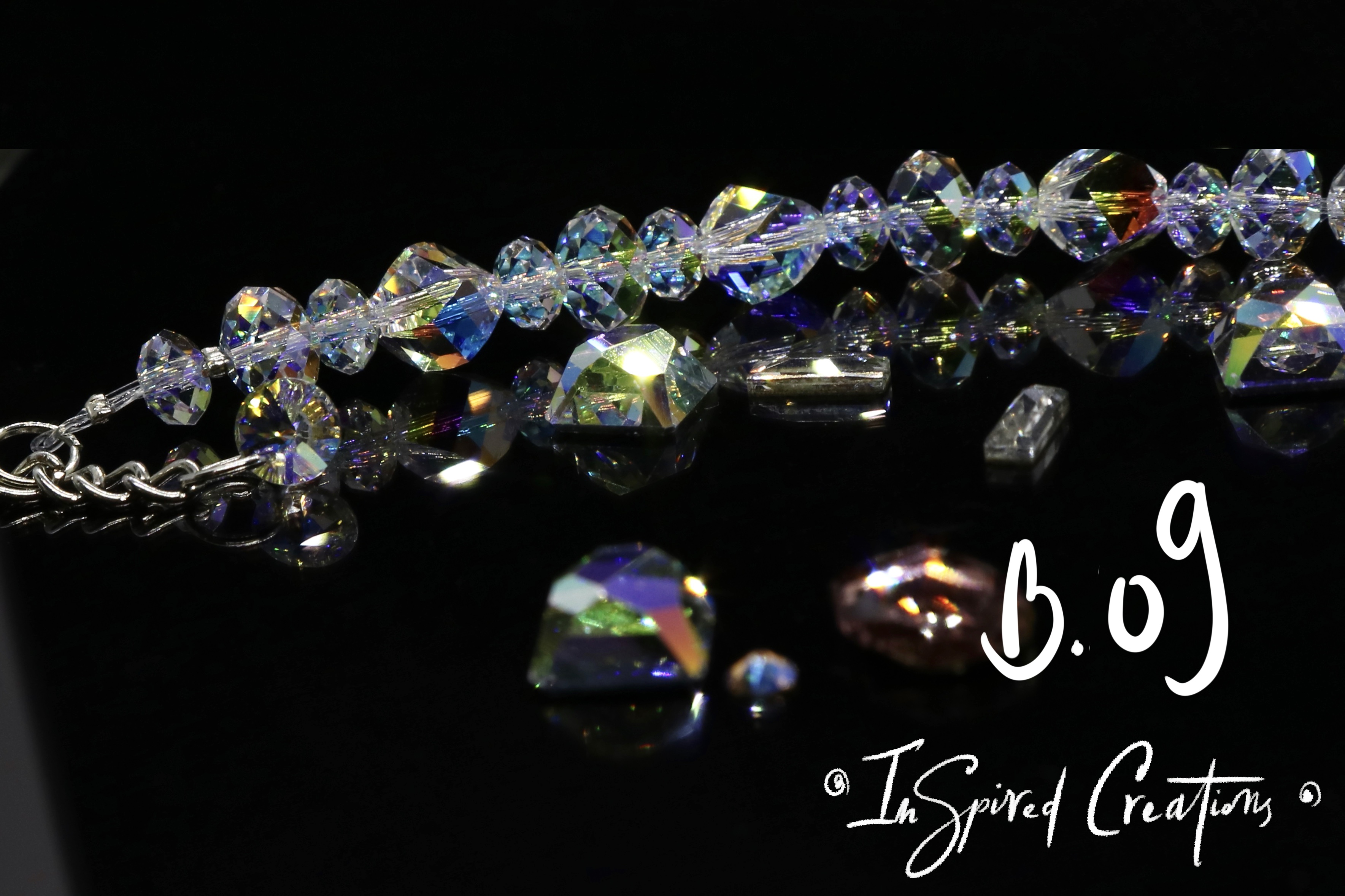 Lắc tay nữ pha lê cao cấp 100% Swarovski B.09