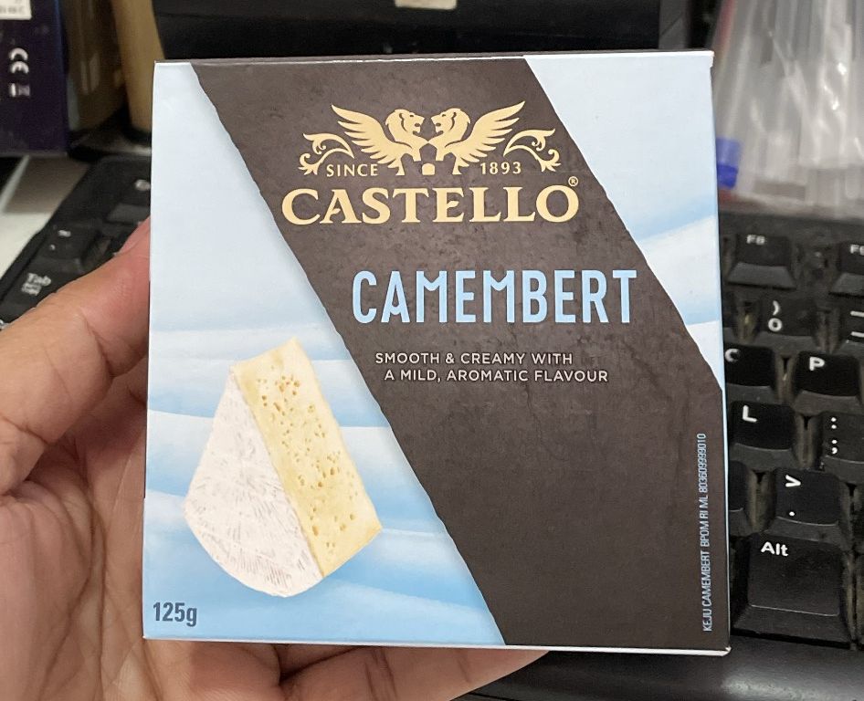 Phô mai danish Castello 125gr của Đan Mạch - Exp 02/09/2026