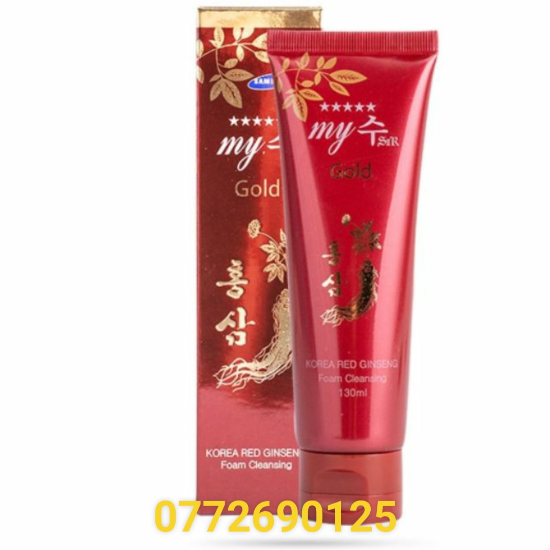 ☆SỮA RỬA MẶT HỒNG SÂM ĐỎ HÀN QUỐC MY GOLD