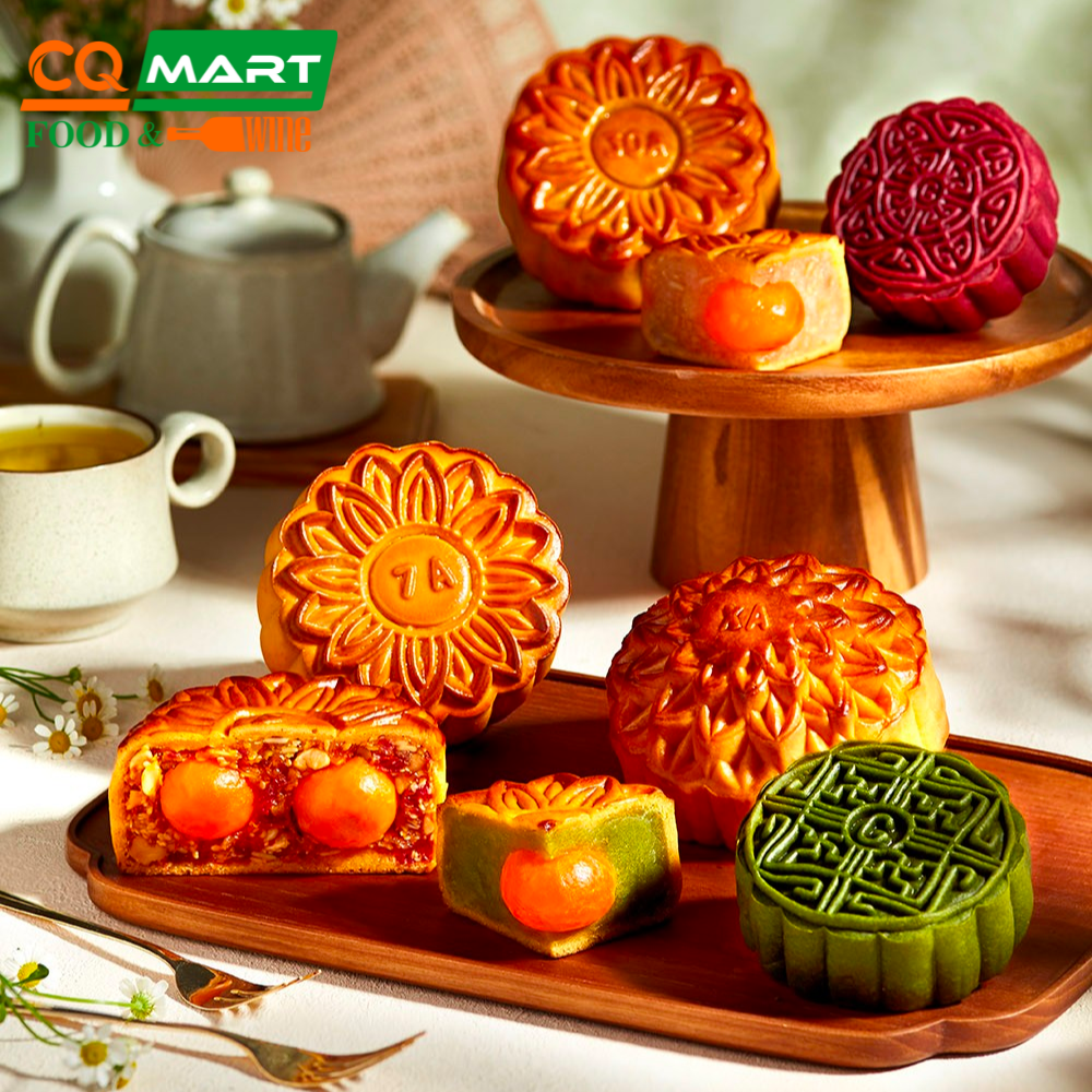 [Chính hãng] Bánh Trung Thu Givral Combo Sum Vầy 3 (4 bánh*200g)