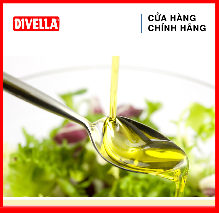 [HÀNG CÔNG TY NHẬP KHẨU] Dầu Oliu Extra Virgin Divella Chai 1000ml