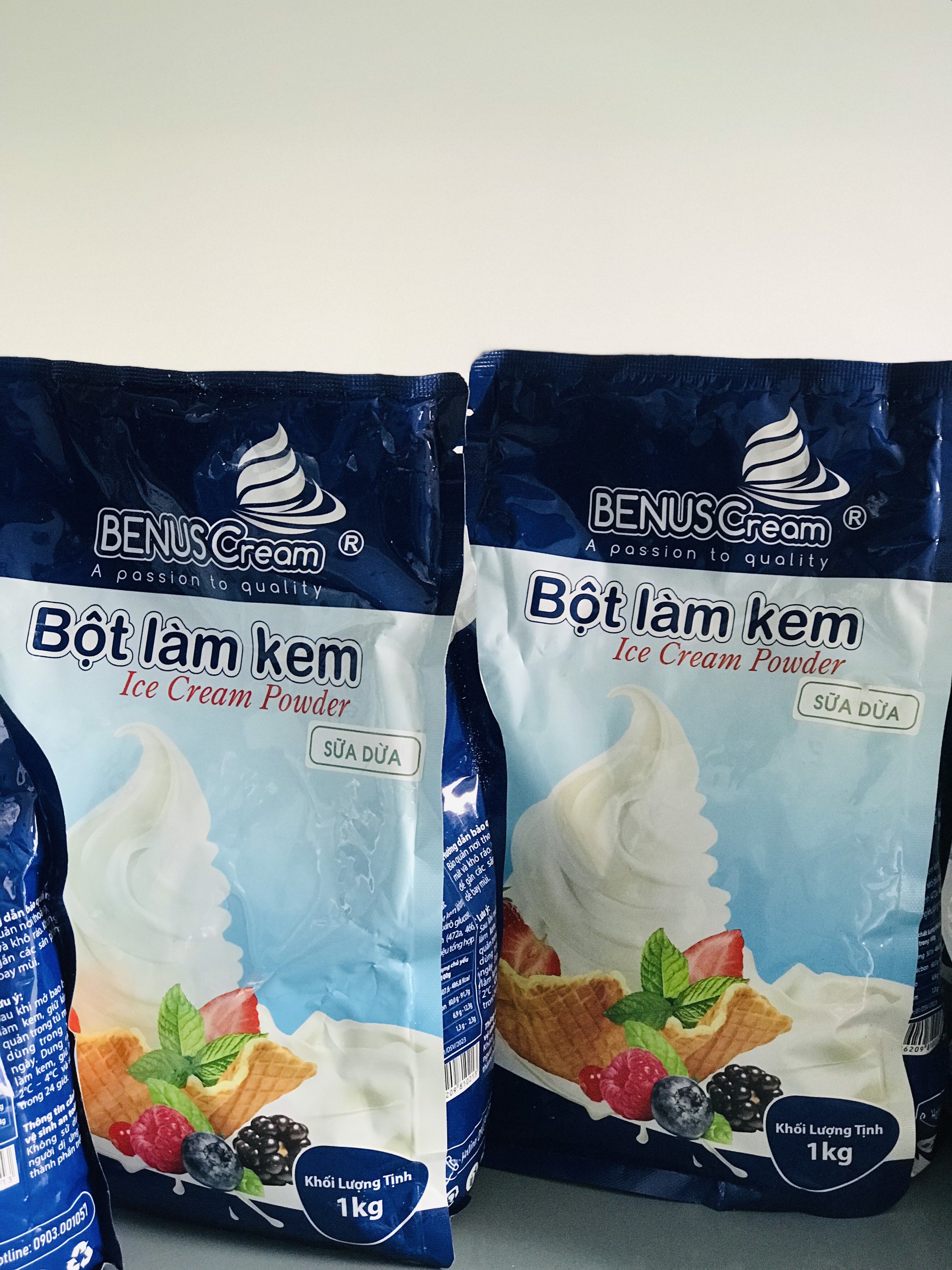 Bột làm kem tươi - Kem Khóm