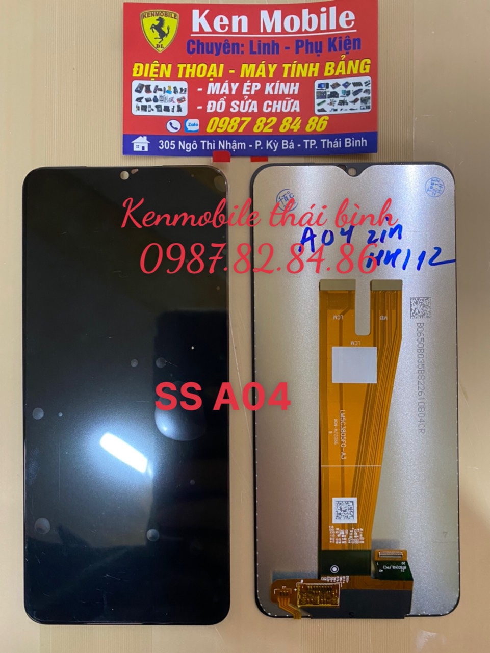 Màn hình tương thích samsung a04 2022 / a045f
