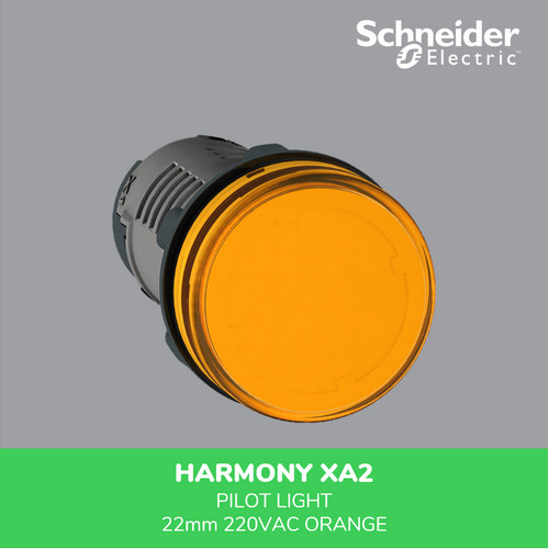 Đèn báo XA2EVM5LC Schneider 220V, phi 22mm