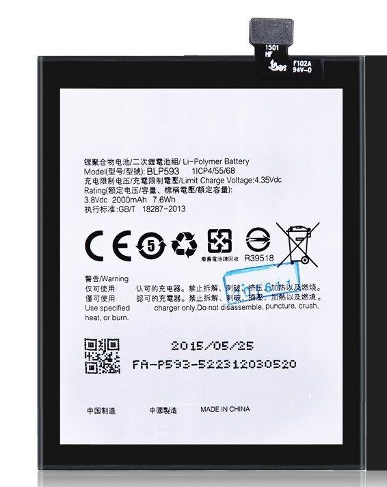 Pin Oppo A31 BLP593