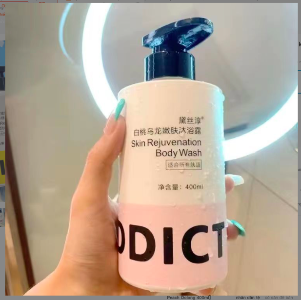 Combo Set 3 Sữa Tắm Gội Xả MẪU MỚI NHẤT PINK ADDICT(Xanh Hồng Vàng) | Sữa Tắm Hương Nước Hoa PINK ADDICT 400ml (Hồng)