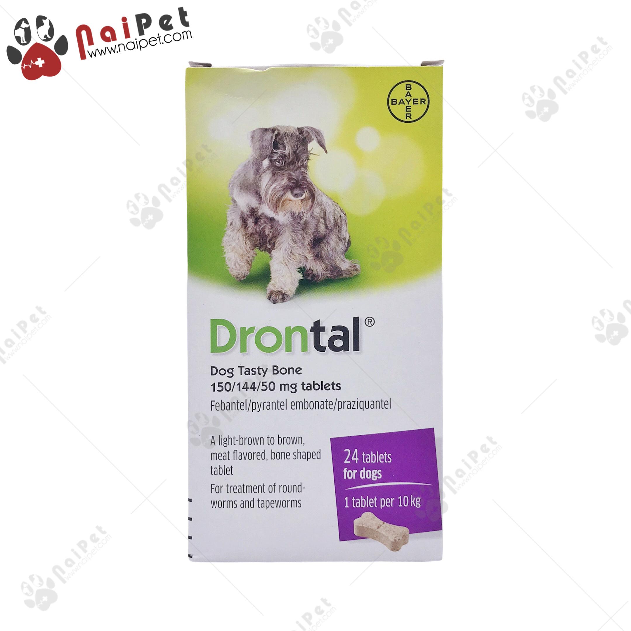 Viên Tẩy Giun Sán Cho Chó Drontal Plus Hãng(1 viên )
