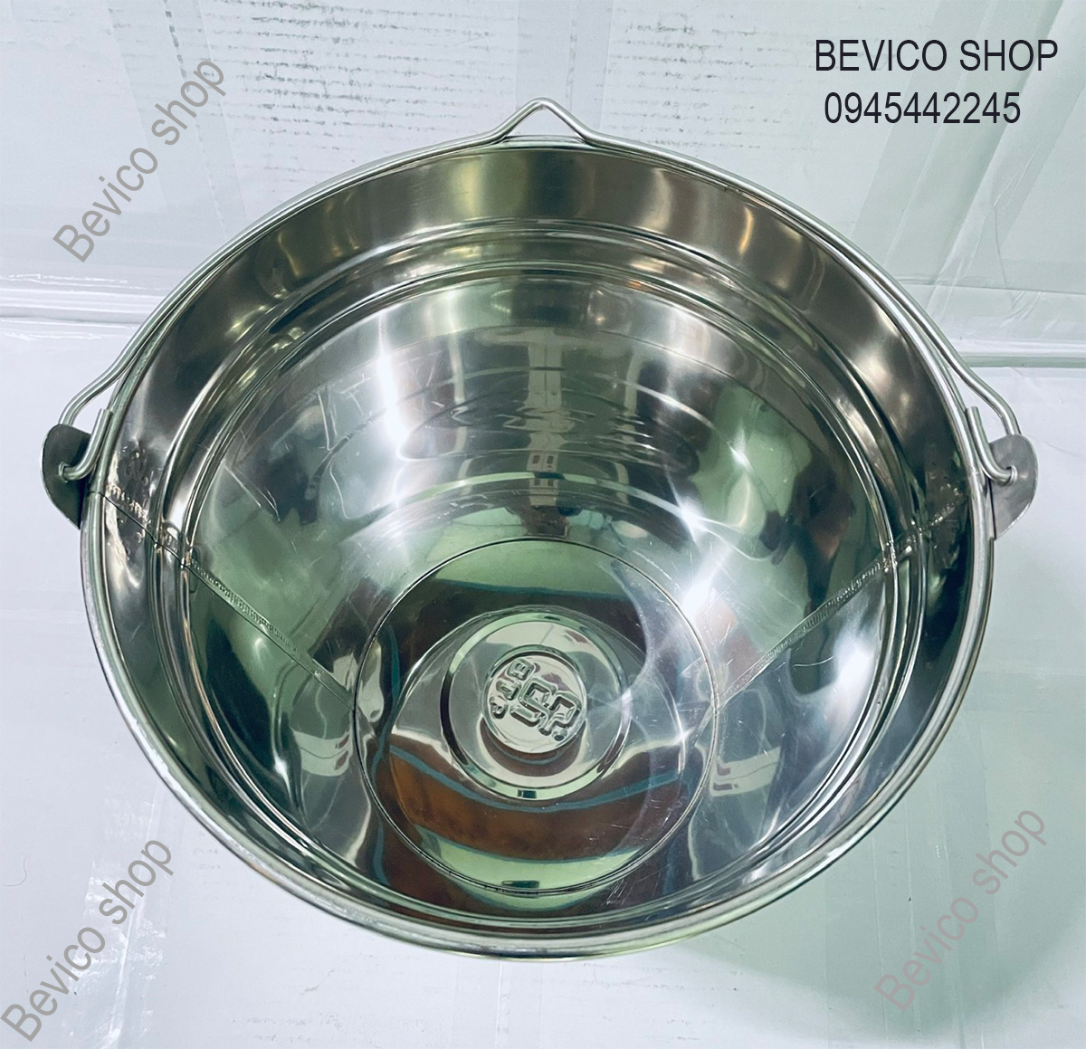Xô inox (7size) | đựng nước | đựng nước đá | đựng thực phẩm