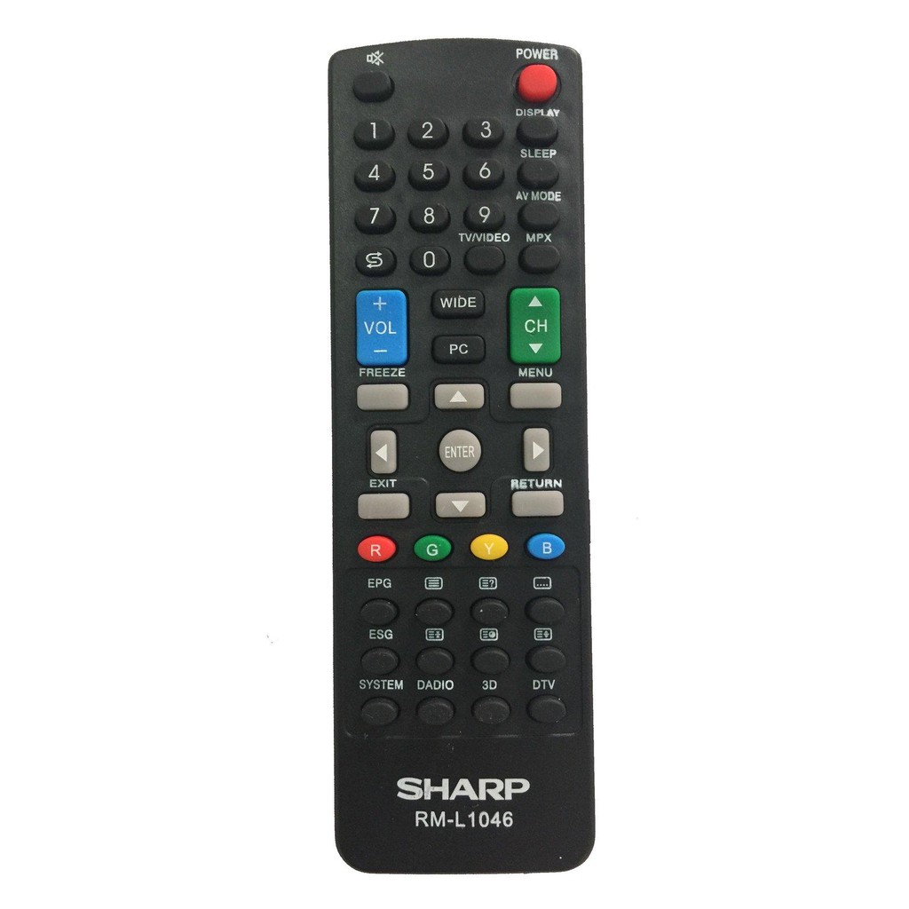 Remote điều khiển tivi sharp lcd led thường rm-l1046