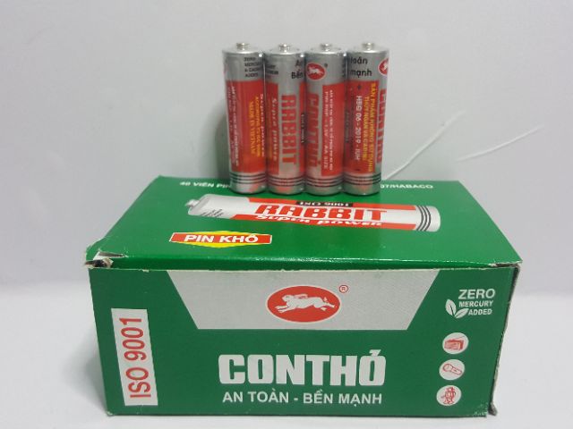 Vỉ 4 pin hàng chính hãng (2A, 3A)