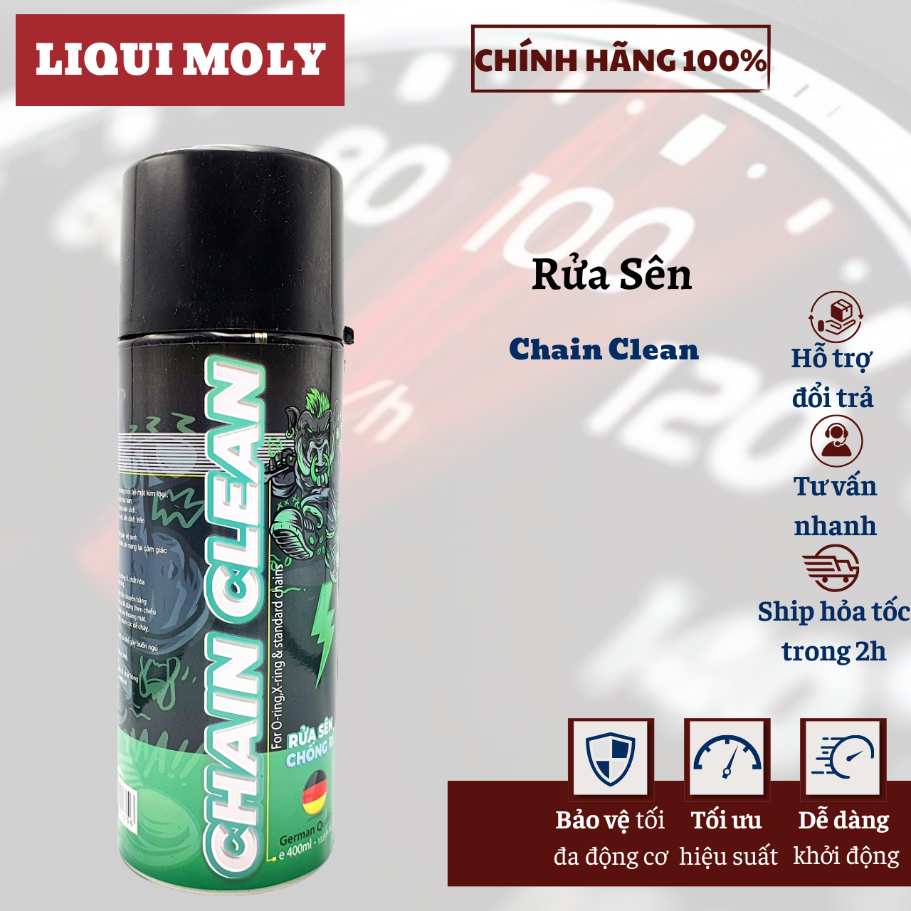 Dưỡng sên,Rửa sên Sprayking 400ML