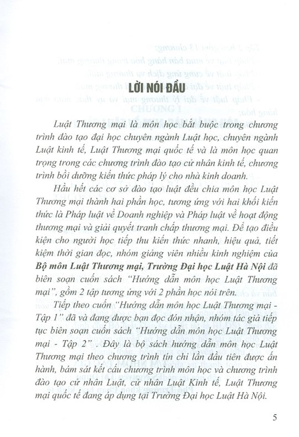 Hướng Dẫn Môn Học Luật Thương Mại - Tập 2