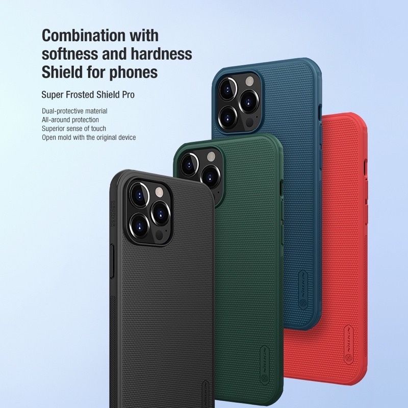 Ốp lưng Nillkin dạng sần cho iPhone 13 Pro Max, iPhone 13 Pro, iPhone 13.