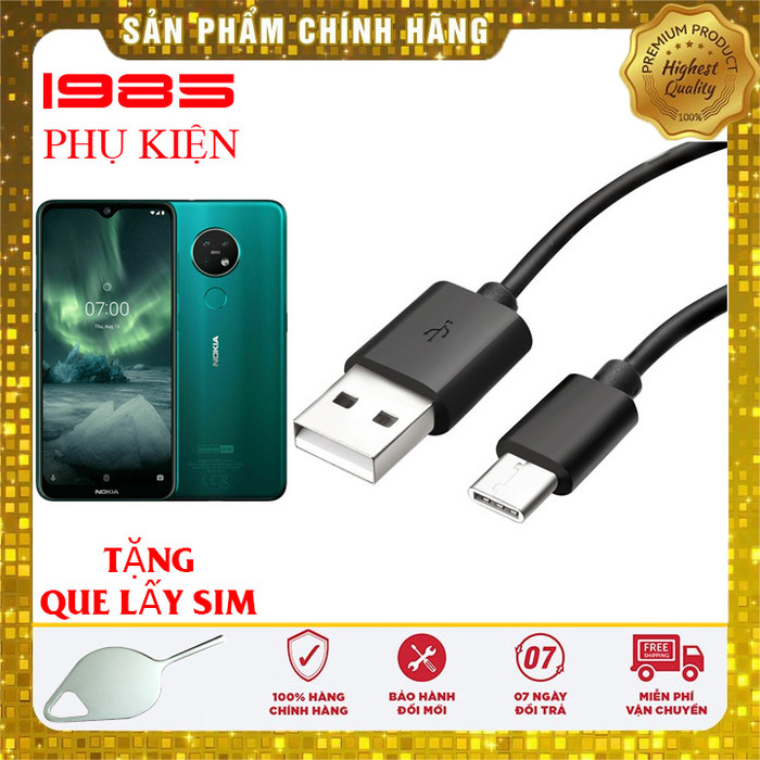 Cáp sạc nhanh nokia 7.2 nokia 7.1 nokia 7 plus