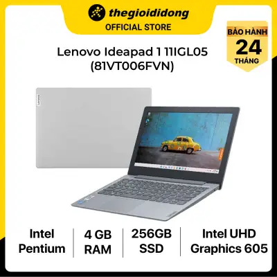 Laptop Lenovo Ideapad 1 11IGL05 N5030/4GB/256GB/11.6