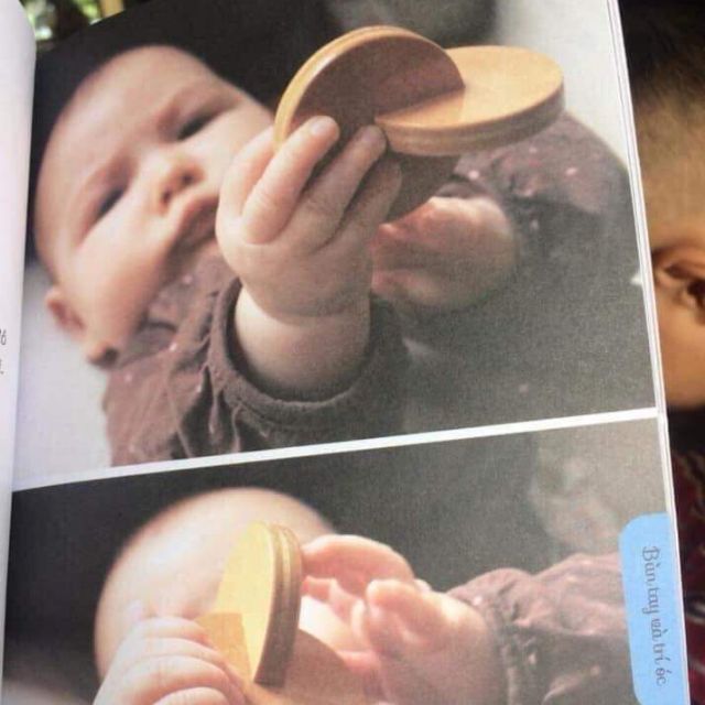 Xúc xắc 2 đĩa Montessori - Interlocking Discs