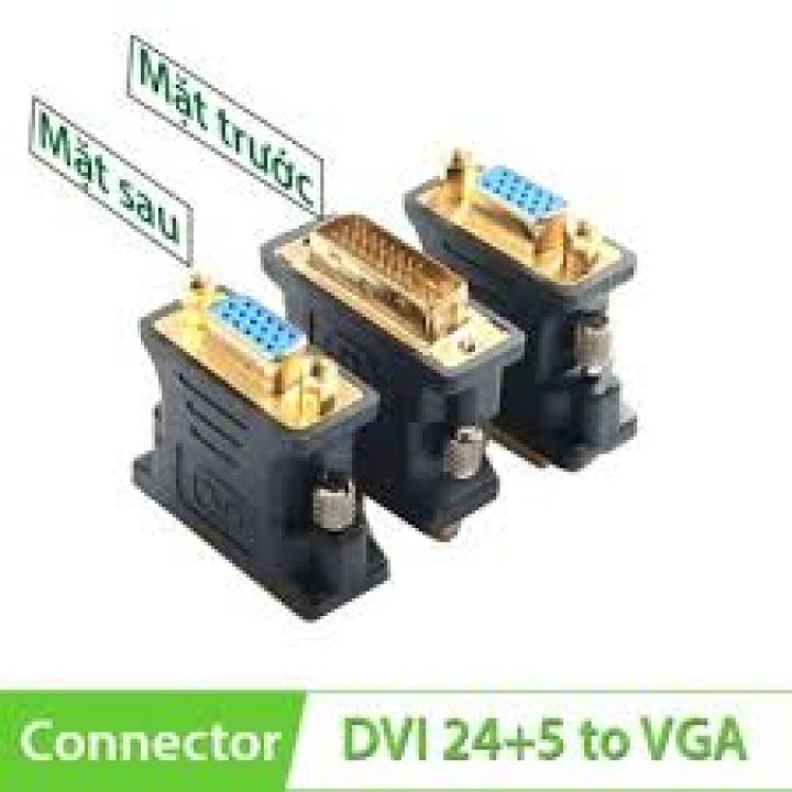 Cổng chuyển DVI (24+5) to VGA