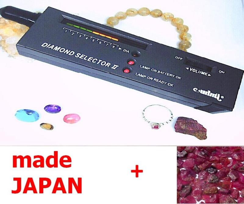 Máy Đo Độ Cứng Đá Japan - But thu da quy-kèm pin-kèm bảo hành-tặng ruby thô tự nhiên