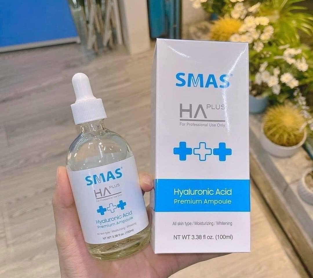 Serum Smas HA Plus Hỗ Trợ Dưỡng Ẩm Sáng Da 100ml