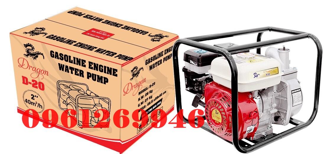 Máy bơm nước Dragon D20 chạy xăng