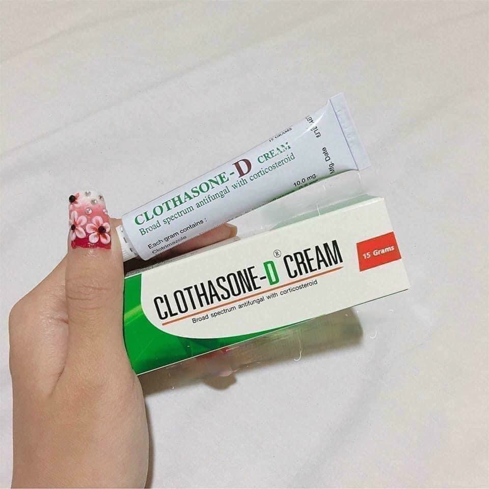 Kem bôi nấm móng tay và chân clothasone- d chính hãng thái lan
