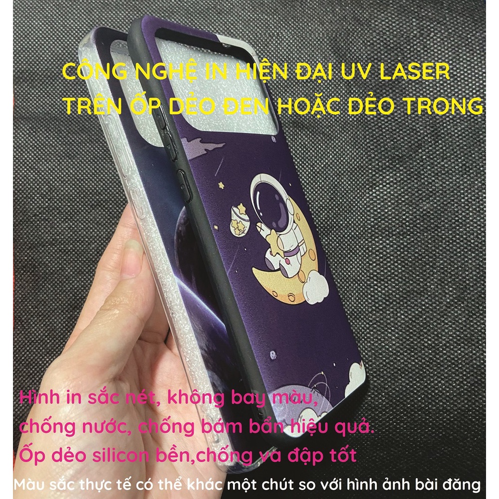 Ốp Lưng Vsmart Live dẻo đen in hình đẹp (P1)