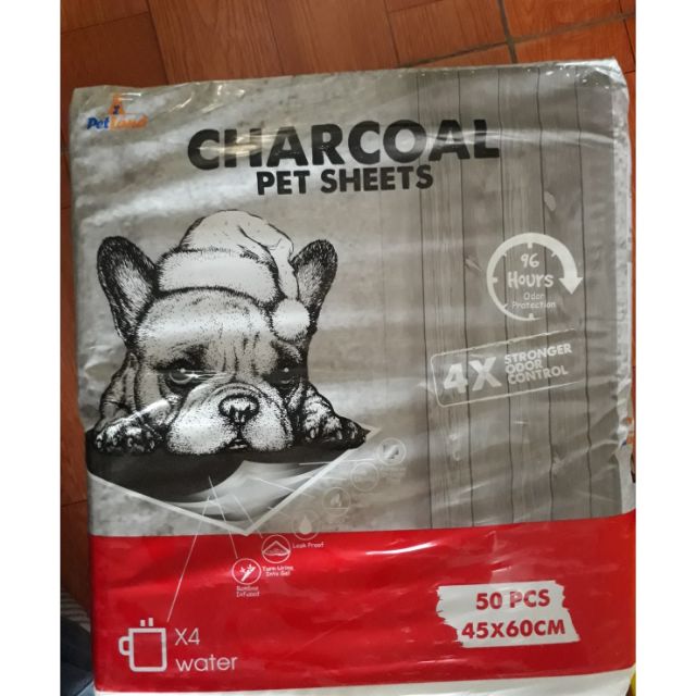Tả lót chuồng than hoạt tính charcoal - nhiều size - miếng lót chuồng cho chó mèo -